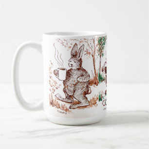 Flowers Coffee Hugs mug