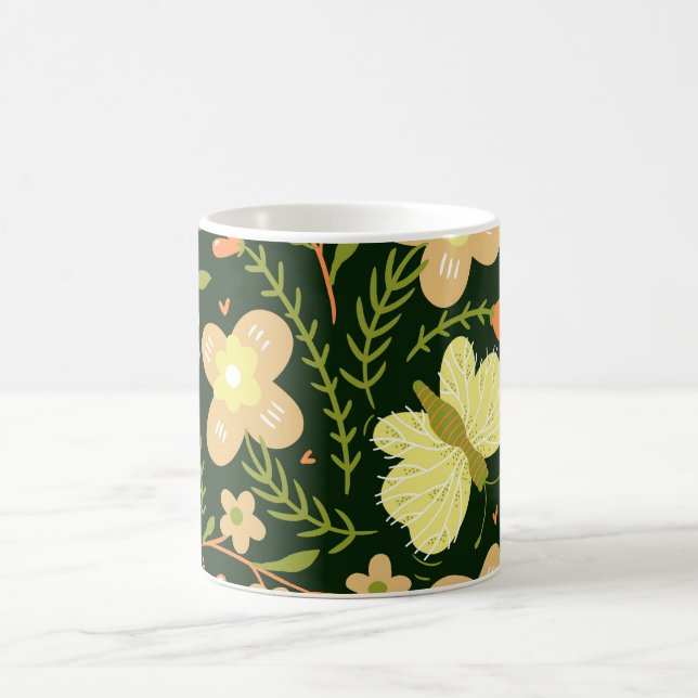 Flowers Coffee Mag Mug (Center)