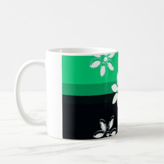 Flowers Coffee Mug (Left)