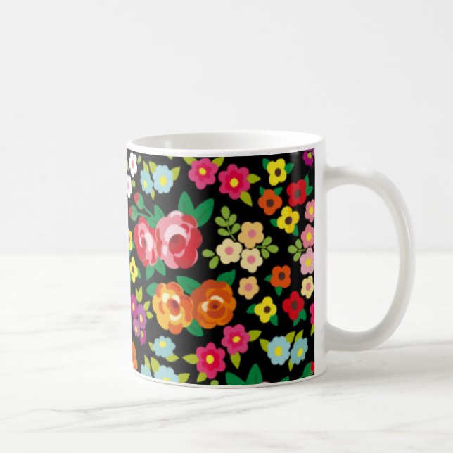 Flowers Coffee Mug (Right)