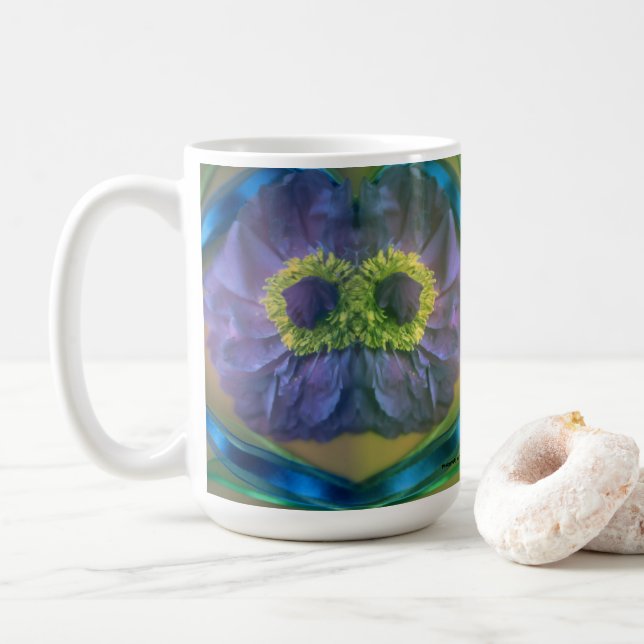 Flowers Coffee Mug (With Donut)