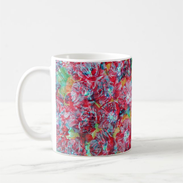 Flowers Coffee Mug (Left)