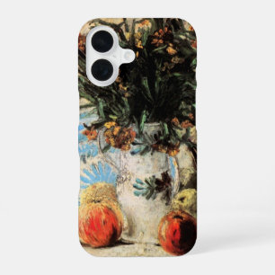 Flowers, Coffeepot and Fruit by Vincent van Gogh iPhone 16 Case