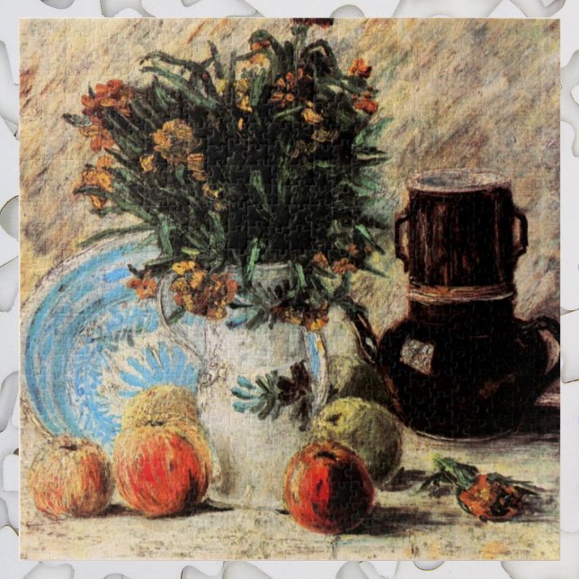 Flowers, Coffeepot and Fruit by Vincent van Gogh Jigsaw Puzzle (Creator Uploaded)