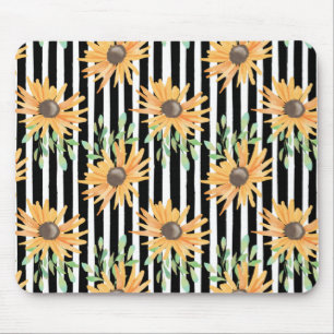 Flowers Colourful Nature Elegant Girly Mouse Pad