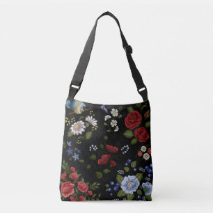 Flowers Crossbody Bag