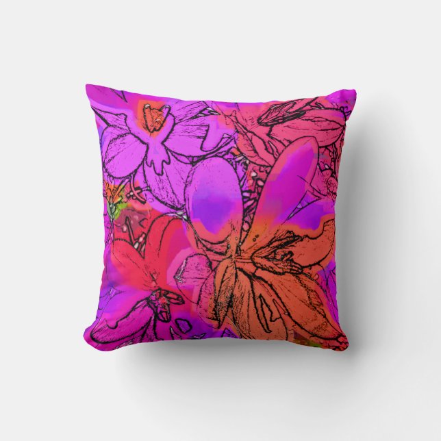 FLOWERS CUSHION (Front)