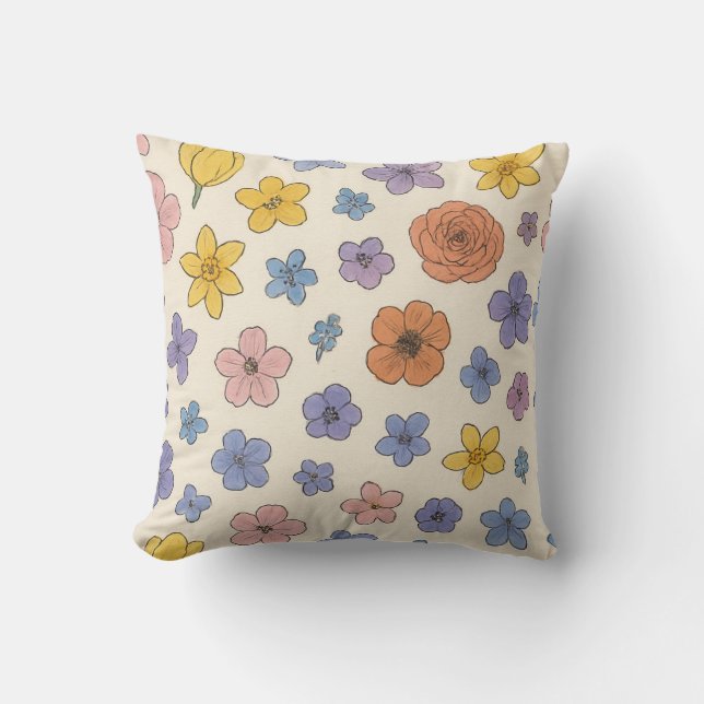 Flowers Cushion (Front)