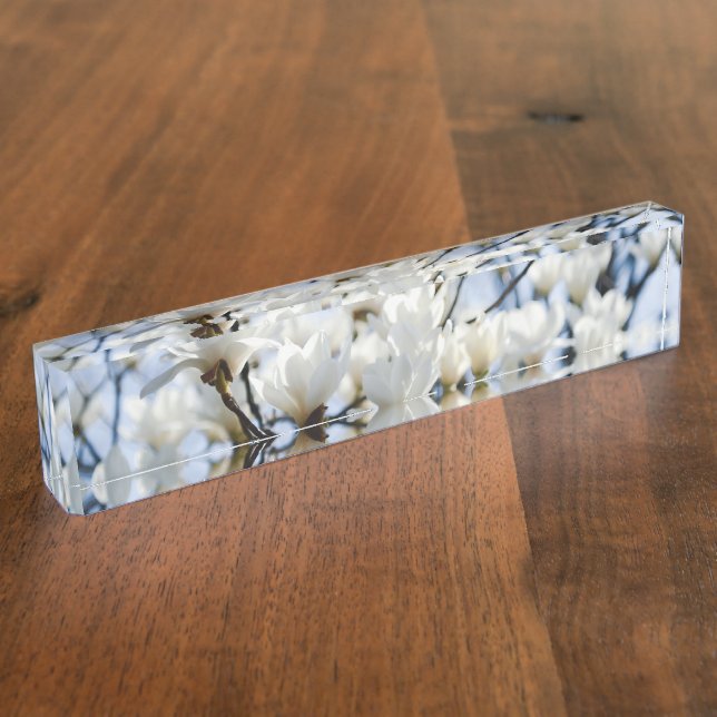 Flowers Custom Desk Destiny Destiny'S Namep Nameplate (Side)