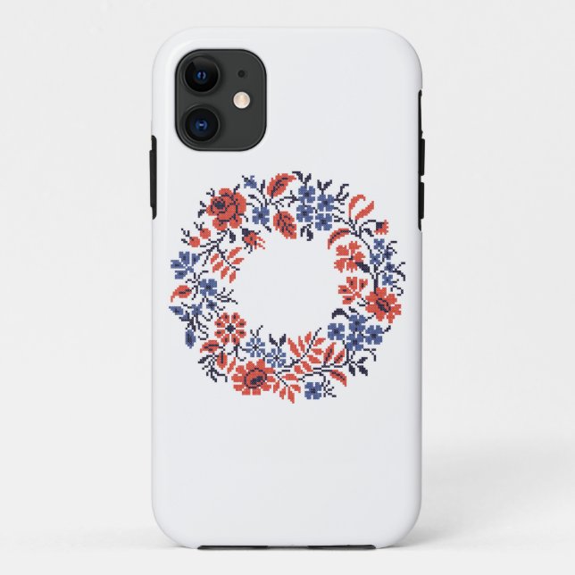 Flowers cycle Case-Mate iPhone case (Back)