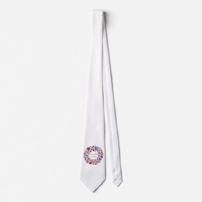 Flowers cycle tie (Front)