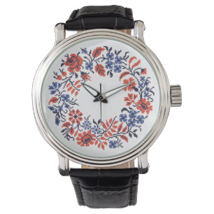 Flowers cycle watch