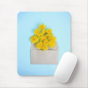 Flowers   Dandelions in Envelope Mouse Pad