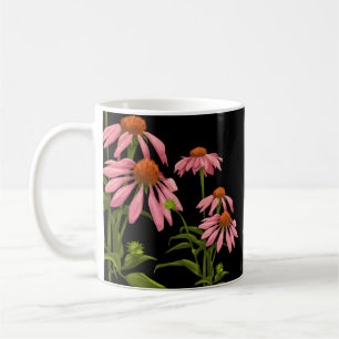flowers decoration throw pillow coffee mug