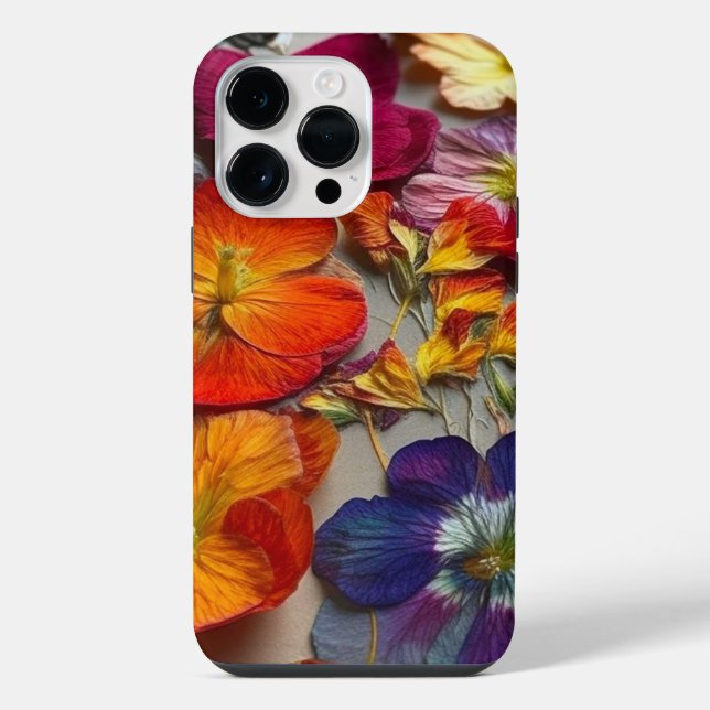 Flowers Design iPhone Case (Back)