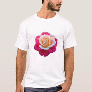 FLOWERS DESIGN T SHIRT