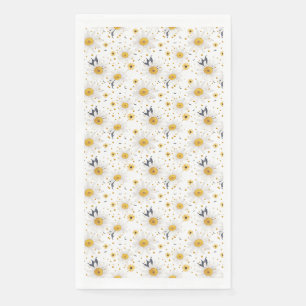 Flowers Don't Tell, They Show Napkin