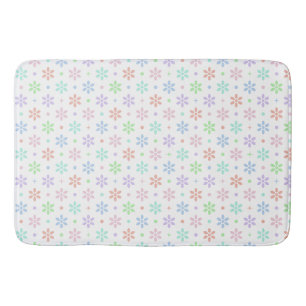 Flowers, Dots & Sparkles Bath Mat