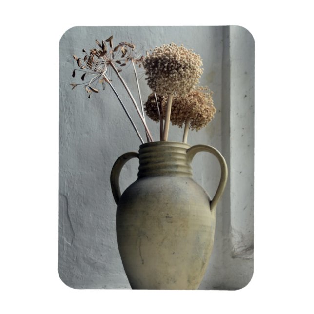 Flowers | Dried Flower Vase Magnet (Vertical)