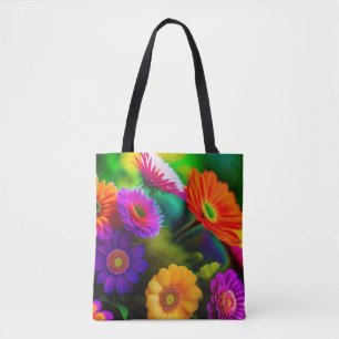 Flowers Everywhere Tote Bag