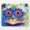 Flowers eyes cat by Louis Wain