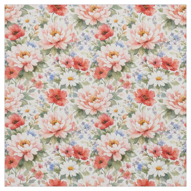 Flowers Fabric (Swatch)