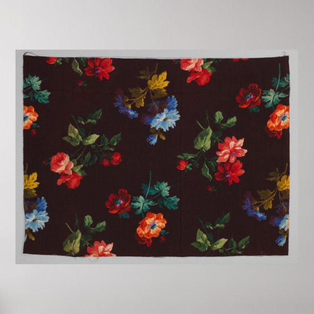 Flowers Fabric Poster (Front)