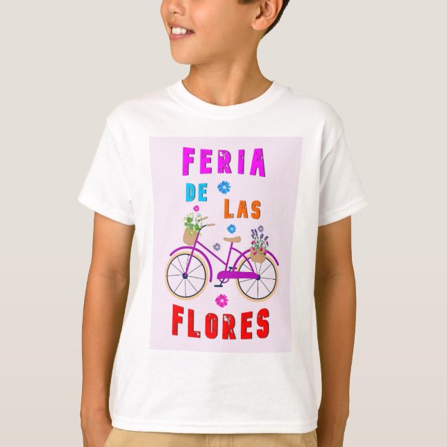 Flowers Festival July Medellin Feria De Las Flores T-Shirt (Front)
