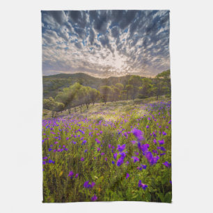 Flowers   Flinders Ranges Australia Tea Towel