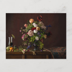 Flowers   Floral Arrangement Postcard