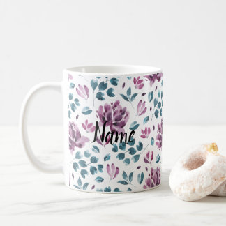 Flowers Floral Beautiful pattern Ceramic Novelty Coffee Mug