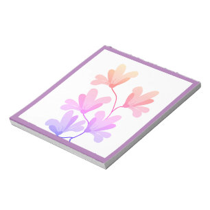 flowers floral boutique purp notepad greeting new