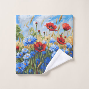 Flowers Floral Nature Love 12 Wash Cloth