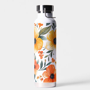 Flowers Floral Pattern Sublimation-95654 Water Bottle