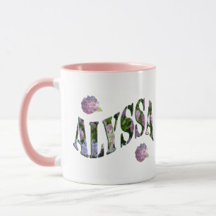 Flowers For Alyssa, Mug