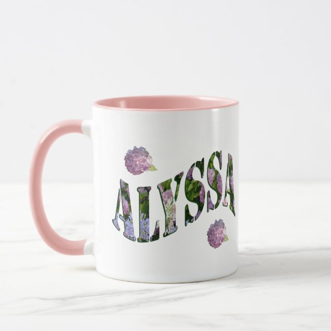 Flowers For Alyssa, Mug (Left)