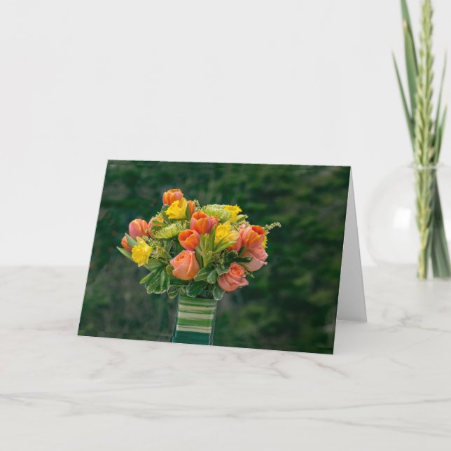 Flowers for any occasion card (Front)