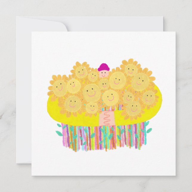 Flowers for birthday  (Front)