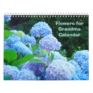 Flowers for Grandma Calendar Flower Photography