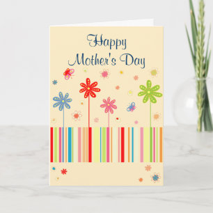 Flowers for Mother's Day Card