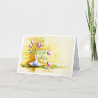 Flowers for Mum Card