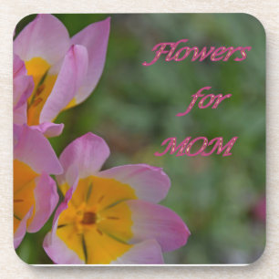 Flowers for Mum Coaster