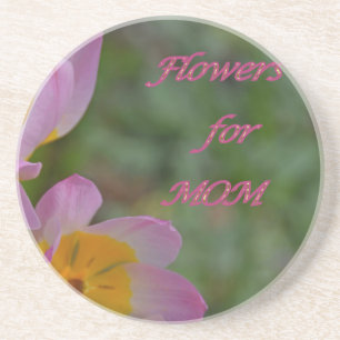 Flowers for Mum Coaster