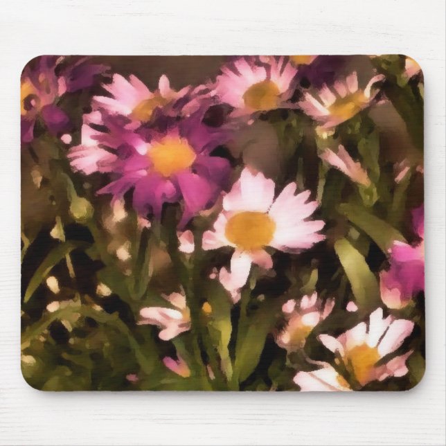 flowers for my friends mousepad (Front)