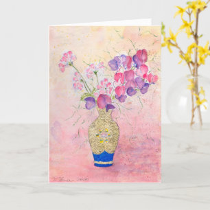 Flowers for Valentine's Day.... Card