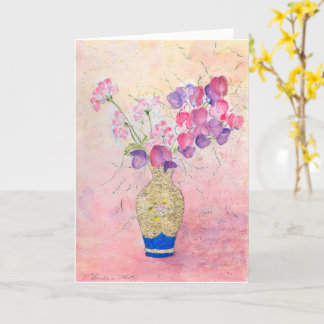 Flowers for Valentine's Day.... Card