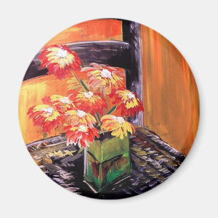 Flowers for you magnet