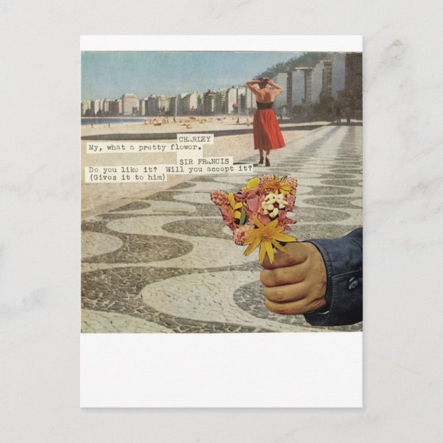 Flowers for you - postcard (Front)