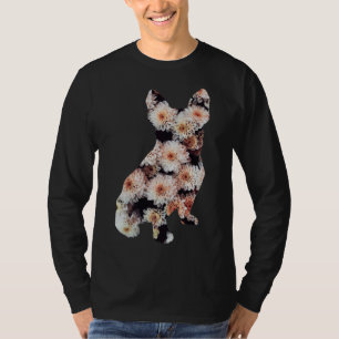 Flowers Frenchie T-Shirt