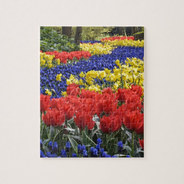 Flowers from Holland, Keukenhof Jigsaw Puzzle (Vertical)